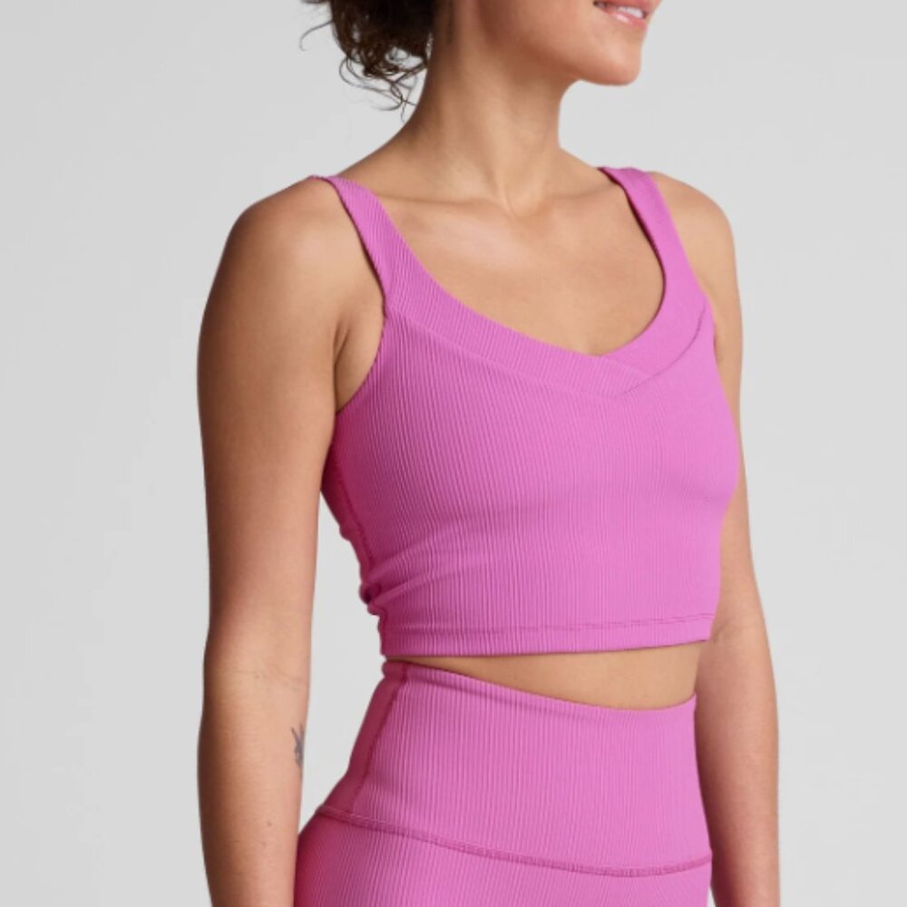 Beyond Yoga Impulse Ribbed Cropped Tank
